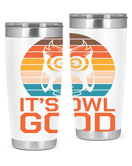 Its Owl Good Retro Owl A TurtleRabbit 10#- owl- Tumblers