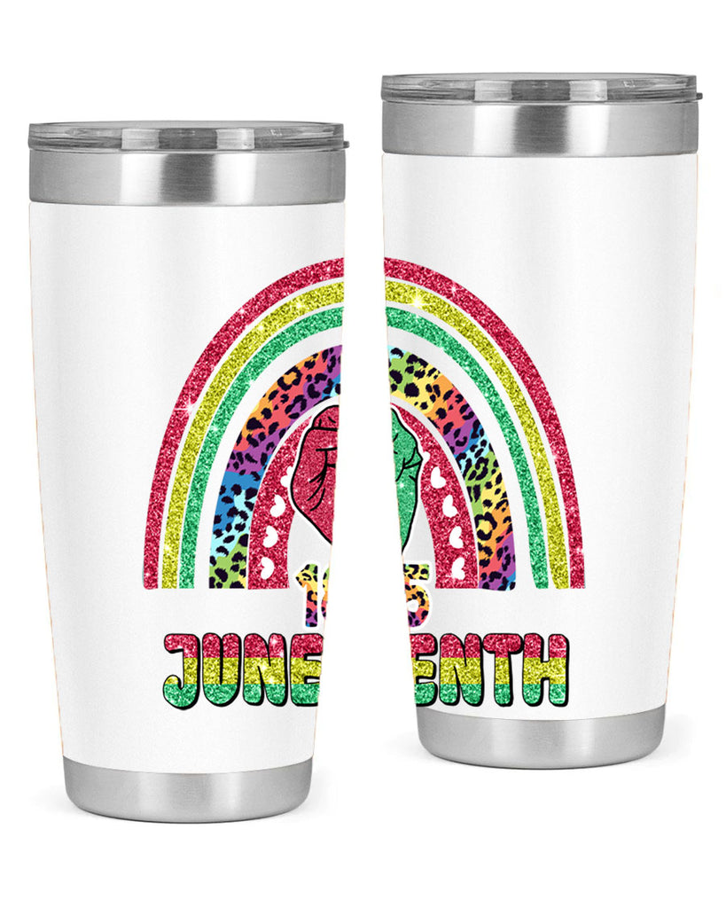 Juneteenth 1865 Rainbow 19#- Juneteenth- tumbler