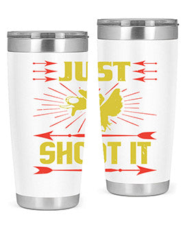 Just shoot it Style 32#- duck- Tumbler