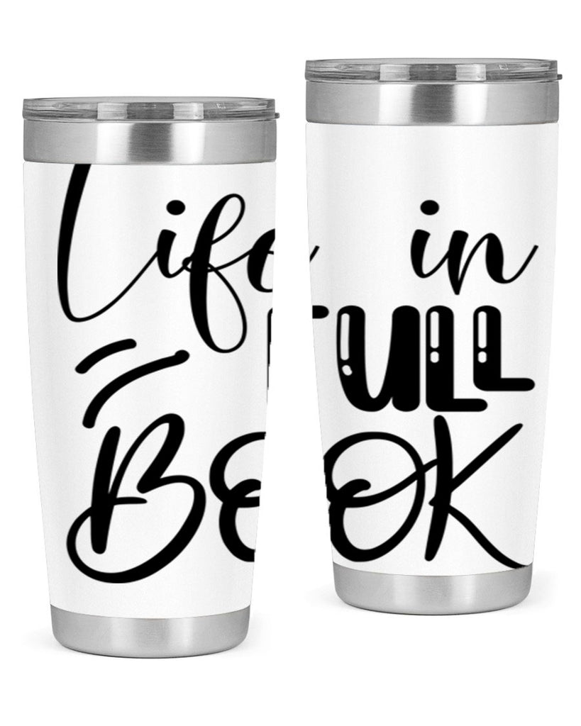 LIFE in FULL BOOK  300#- spring- Tumbler
