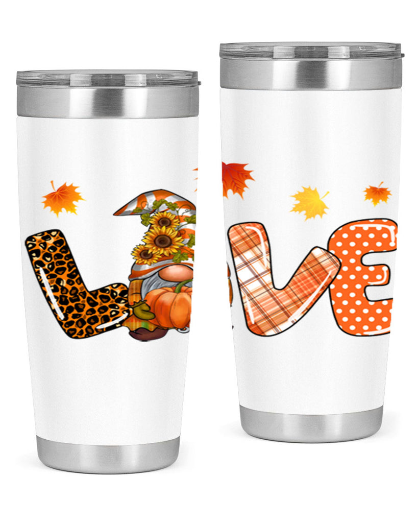 LOVEFallGnomeAutumn 416#- fall- Tumbler