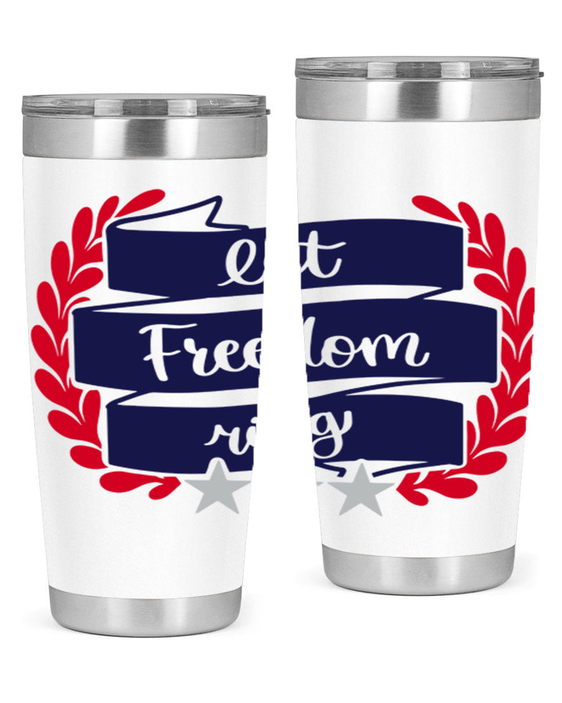 Let Freedom Ring Style 159#- Fourt Of July- Tumbler