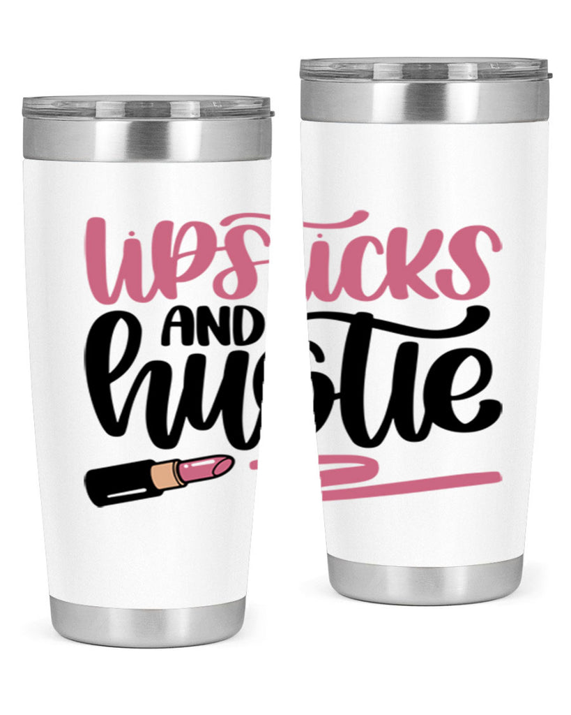 Lipstick And Hustie Style 58#- make up- Tumbler