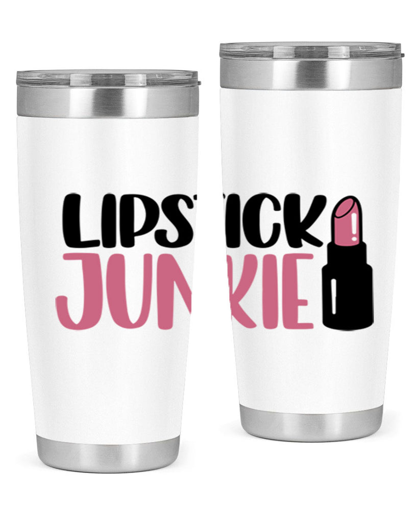 Lipstick Junkie Style 56#- make up- Tumbler
