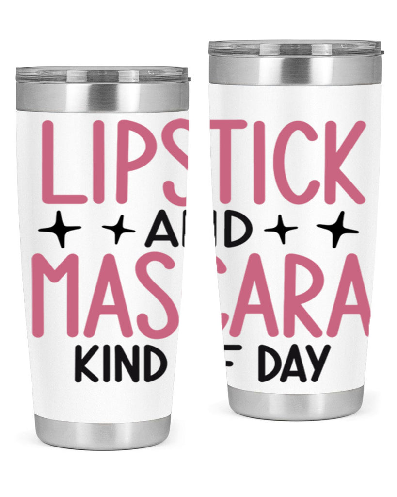 Lipstick and Mascara Kind of Day Style 57#- make up- Tumbler