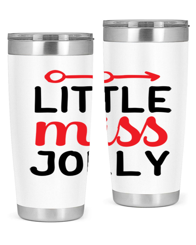 Little miss jolly 306#- winter- Tumbler