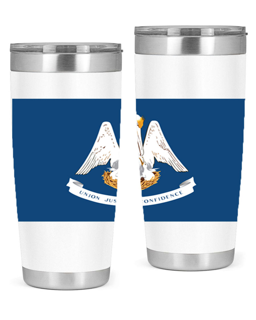 Louisiana 34#- Us Flags- Tumbler