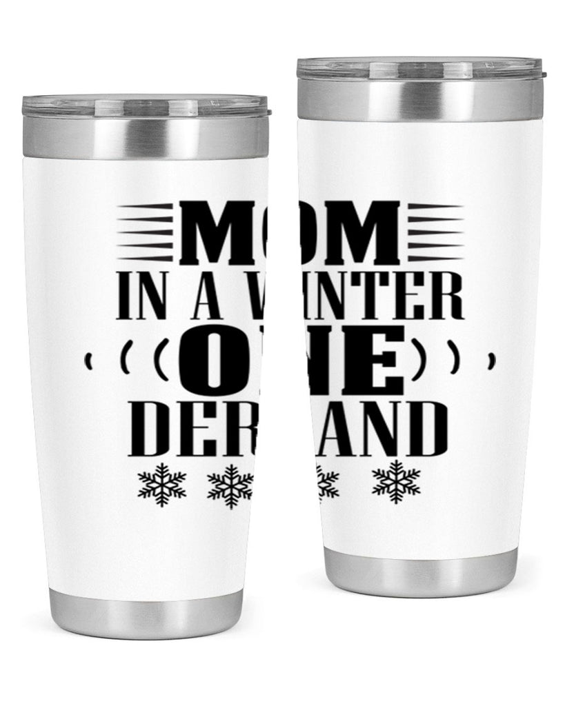 MOM IN A WINTER ONE DERLAND 322#- winter- Tumbler