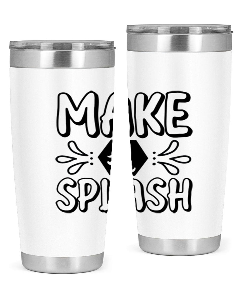 Make a splash 310#- mermaid- Tumbler