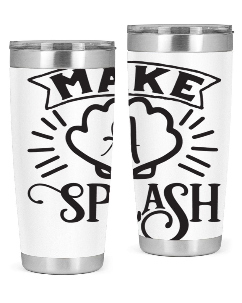 Make a splash 312#- mermaid- Tumbler