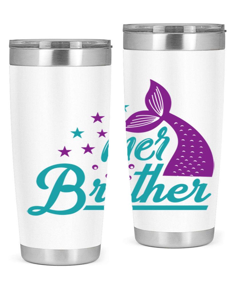 Mer Brother 323#- mermaid- Tumbler