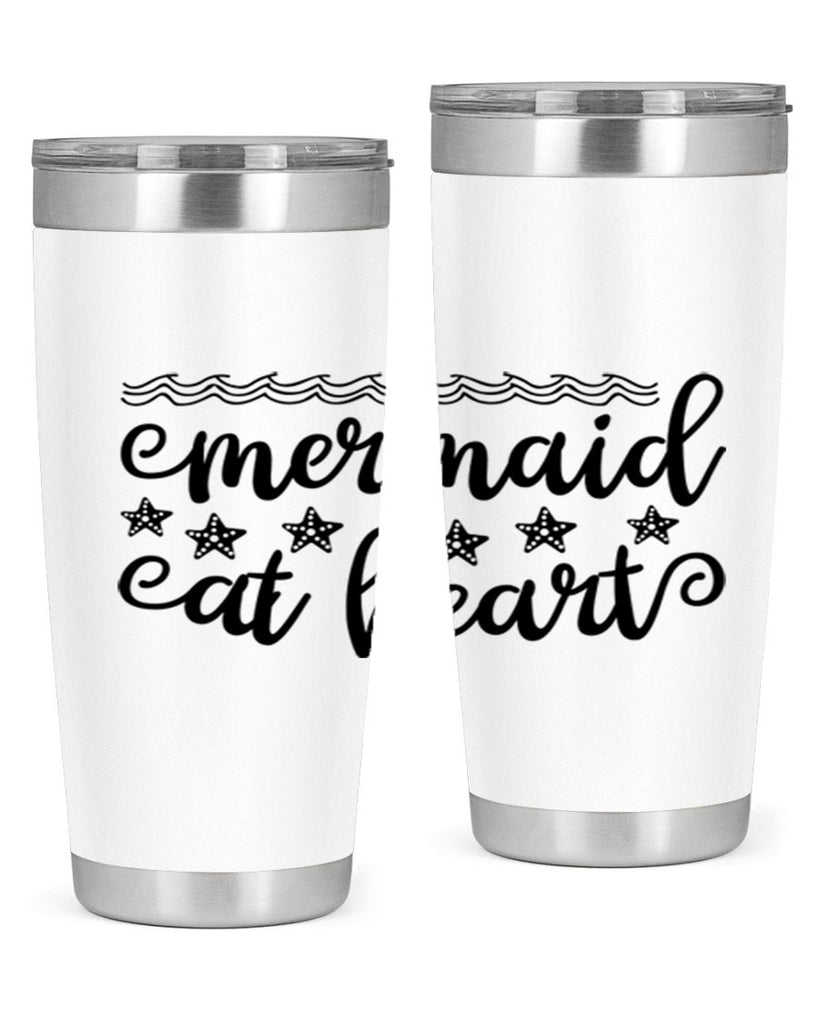 Mermaid at heart design 398#- mermaid- Tumbler