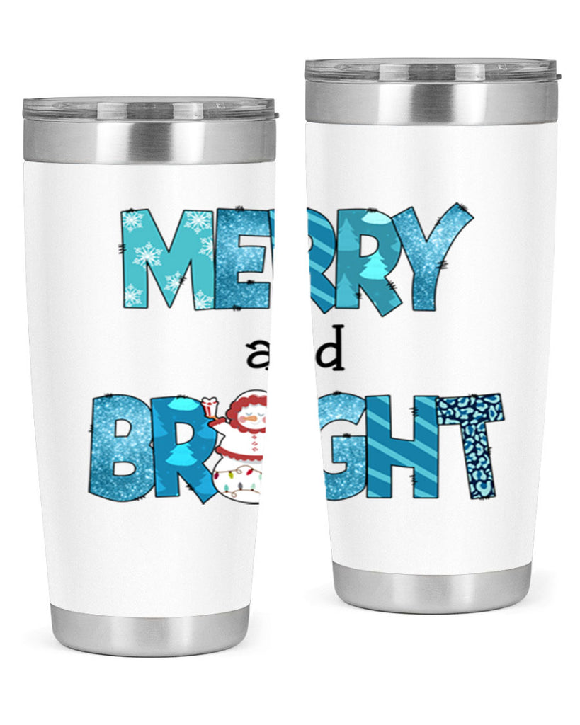 Merry and Bright 321#- winter- Tumbler