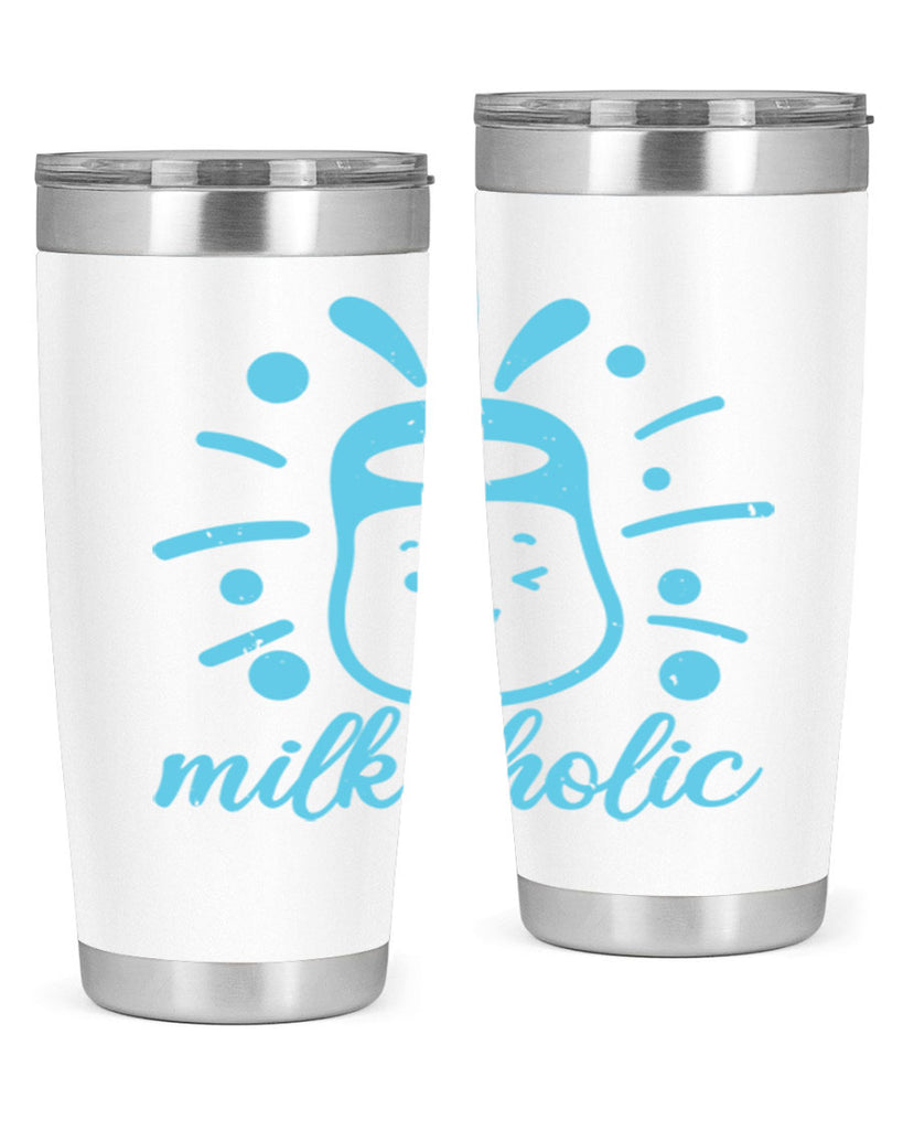 Milkaholic Style 29#- baby shower- tumbler