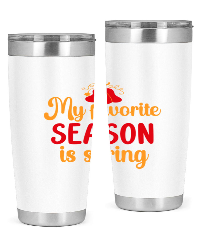 My favorite season is spring 343#- spring- Tumbler