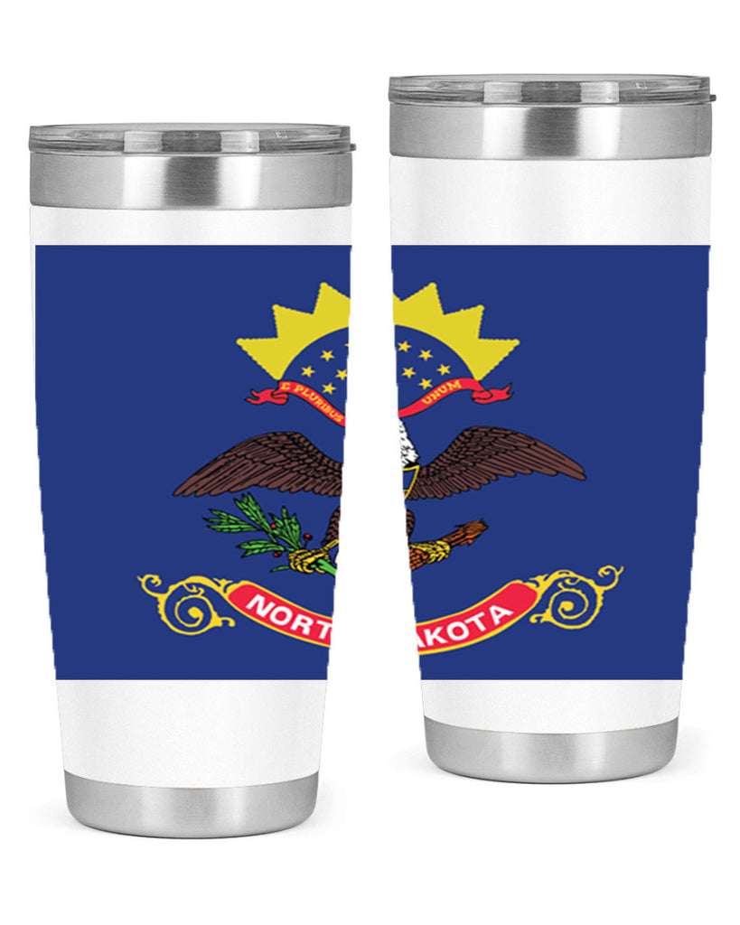 North Dakota 18#- Us Flags- Tumbler