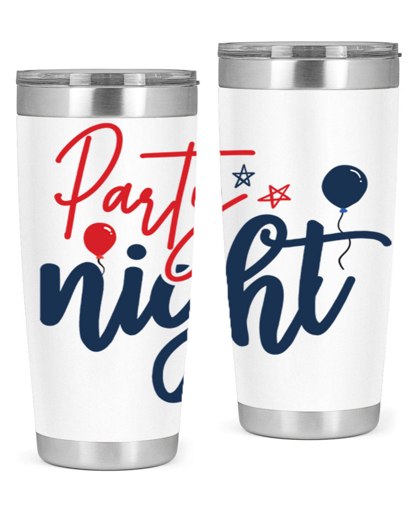 Party Night Style 84#- Fourt Of July- Tumbler