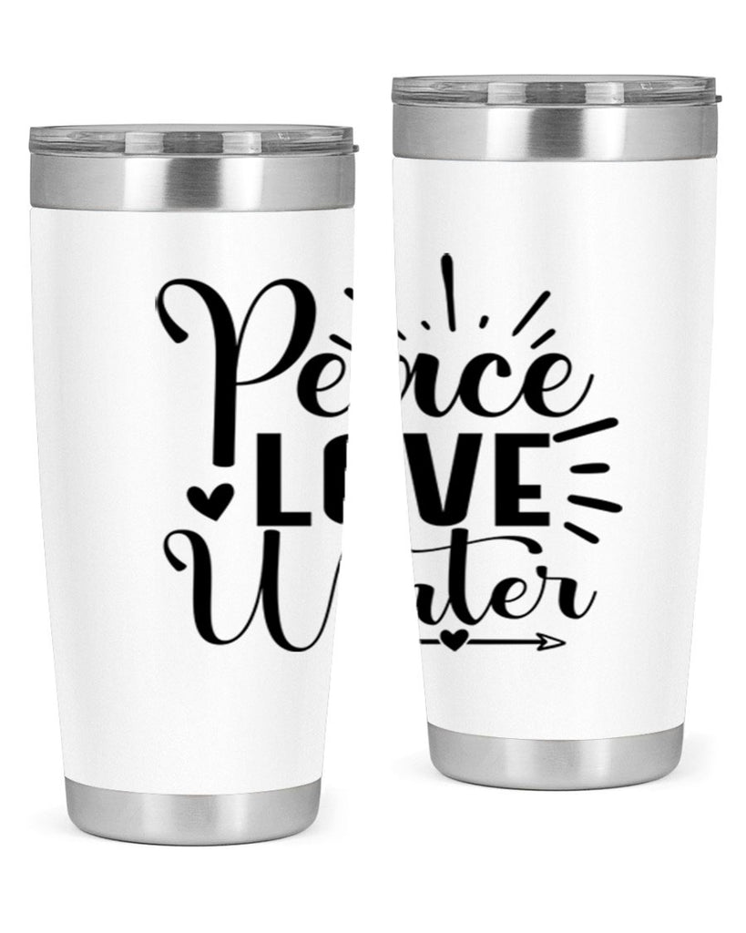 Peace Love Winter 331#- winter- Tumbler