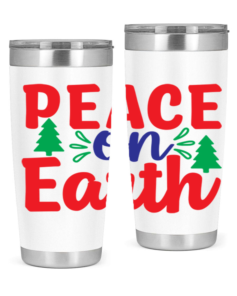 Peace on Earth 336#- winter- Tumbler