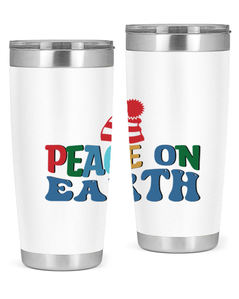 Peace on Earth 337#- winter- Tumbler