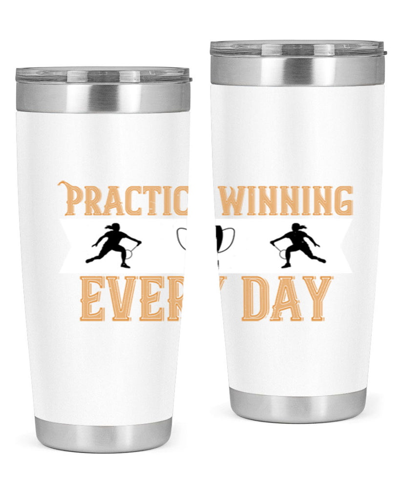 Practice winning every day 1922#- badminton- Tumbler