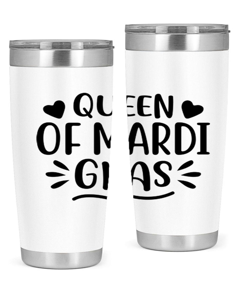Queen Of Mardi Gras 133#- fashion- Cotton Tank