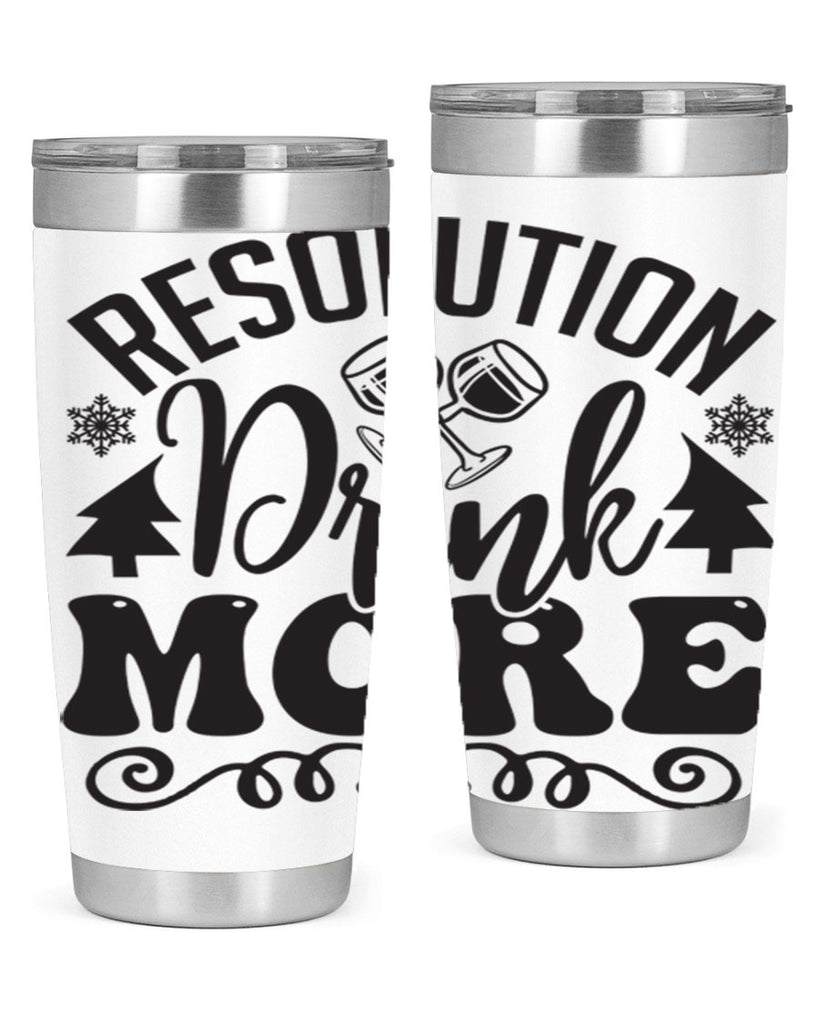 Resolution drink more 349#- winter- Tumbler