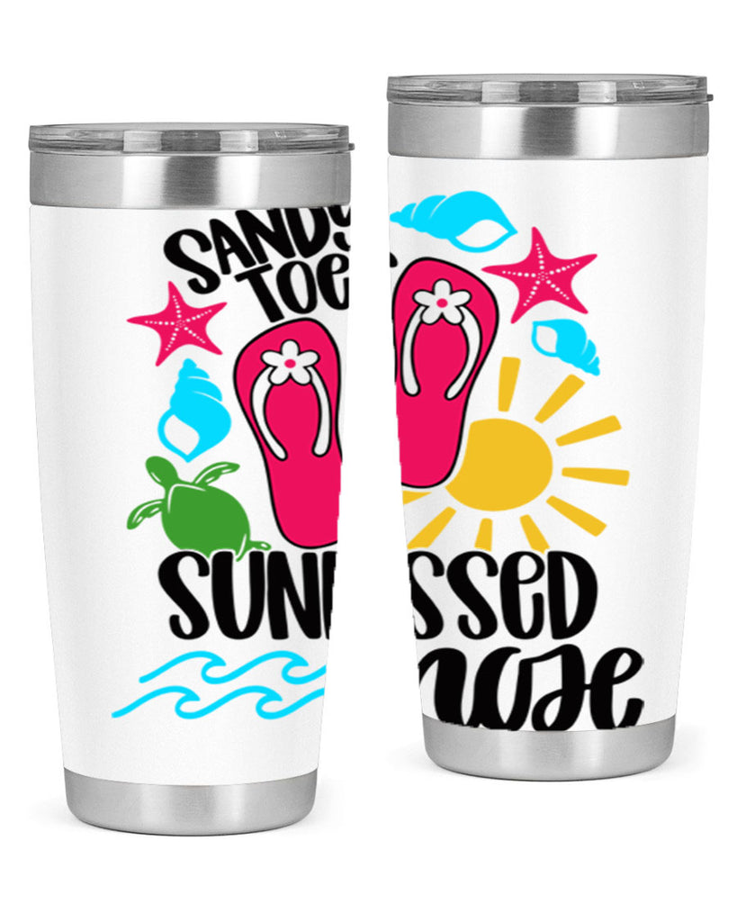Sandy Toes Sunkissed Nose Style 27#- summer- Tumbler