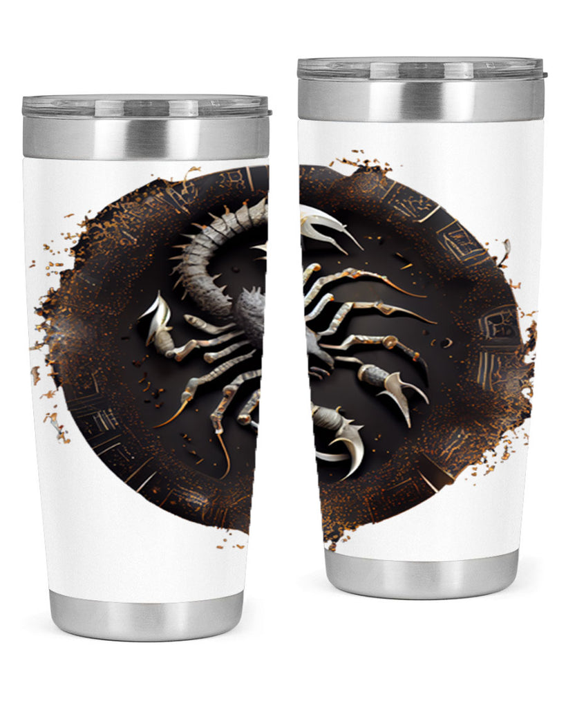 Scorpius 467#- zodiac- Tumbler