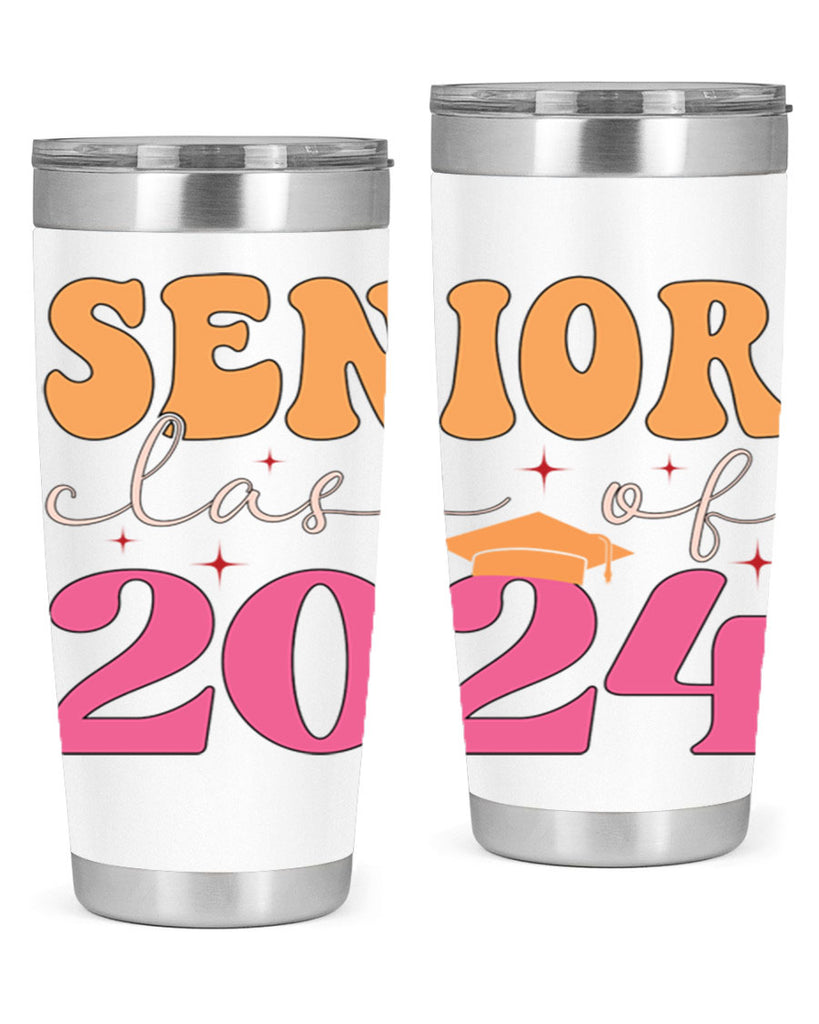 Senior class of 2024 17#- 12th grade- Tumbler