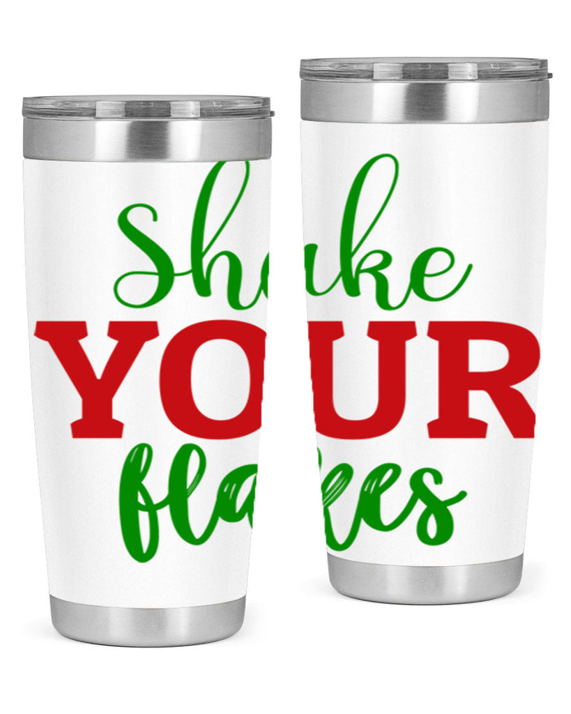 Shake Your Flakes 355#- winter- Tumbler