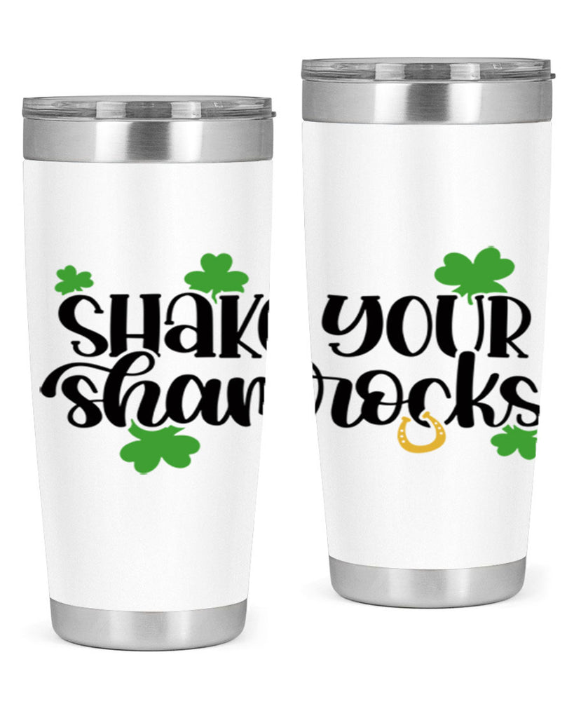 Shake Your Shamrocks Style 32#- St Patricks Day- Tumbler