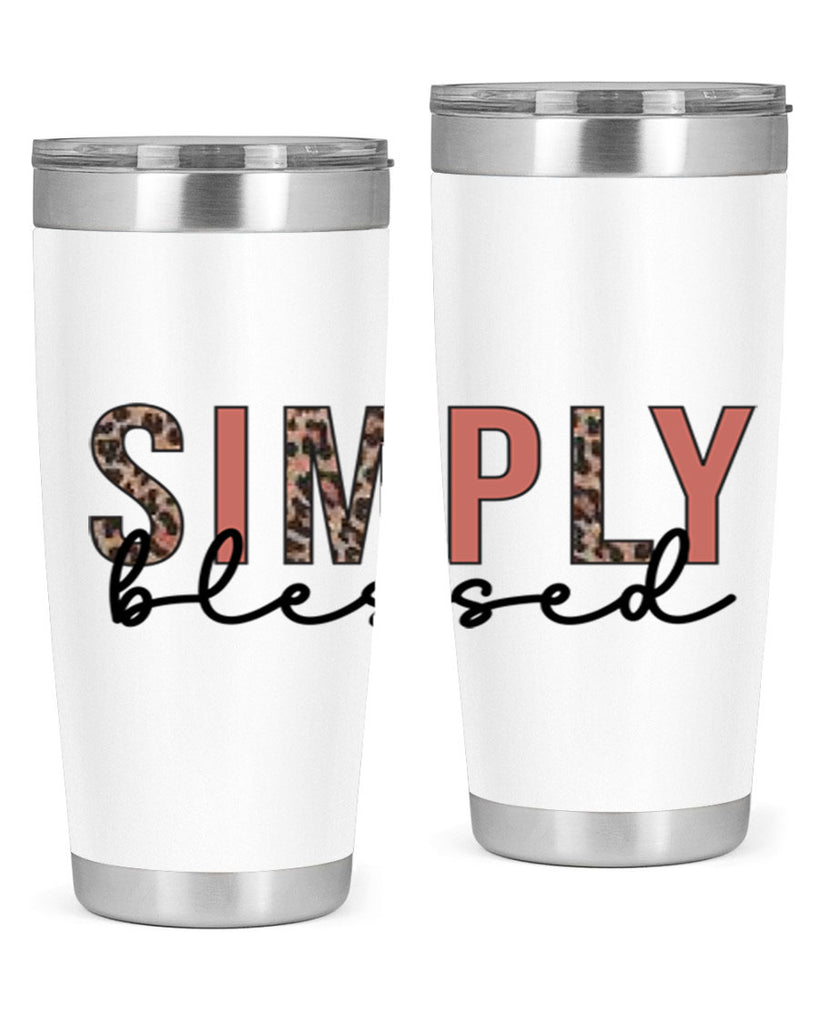 Simply blessed 575#- fall- Tumbler