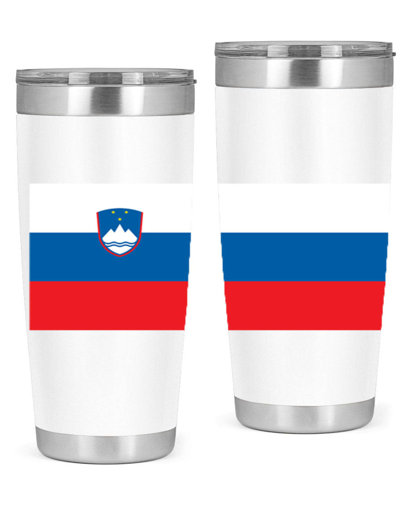 Slovenia 39#- world flags- Tumbler