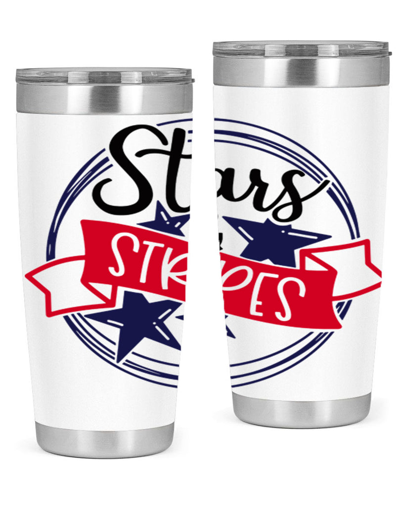 Stars StripeS Style 174#- Fourt Of July- Tumbler