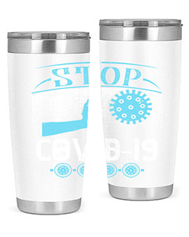 Stop covid Style 22#- corona virus- Tumbler