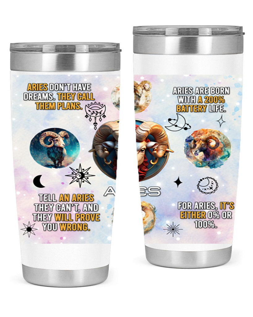 StraightAries 469#- zodiac- Tumbler