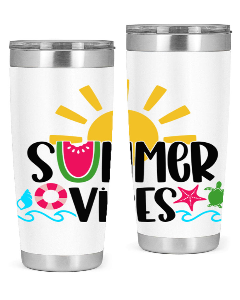 Summer Vibes Style 19#- summer- Tumbler