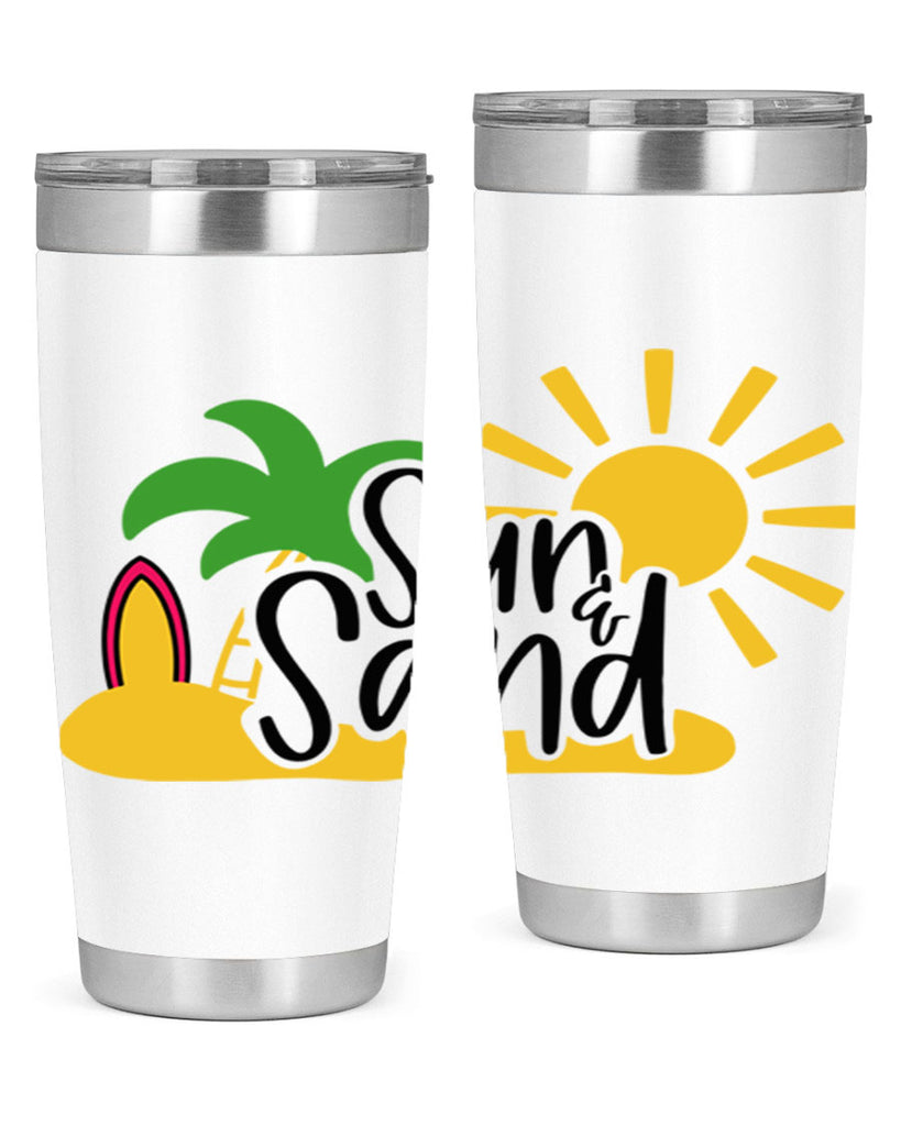 Sun Sand Style 17#- summer- Tumbler