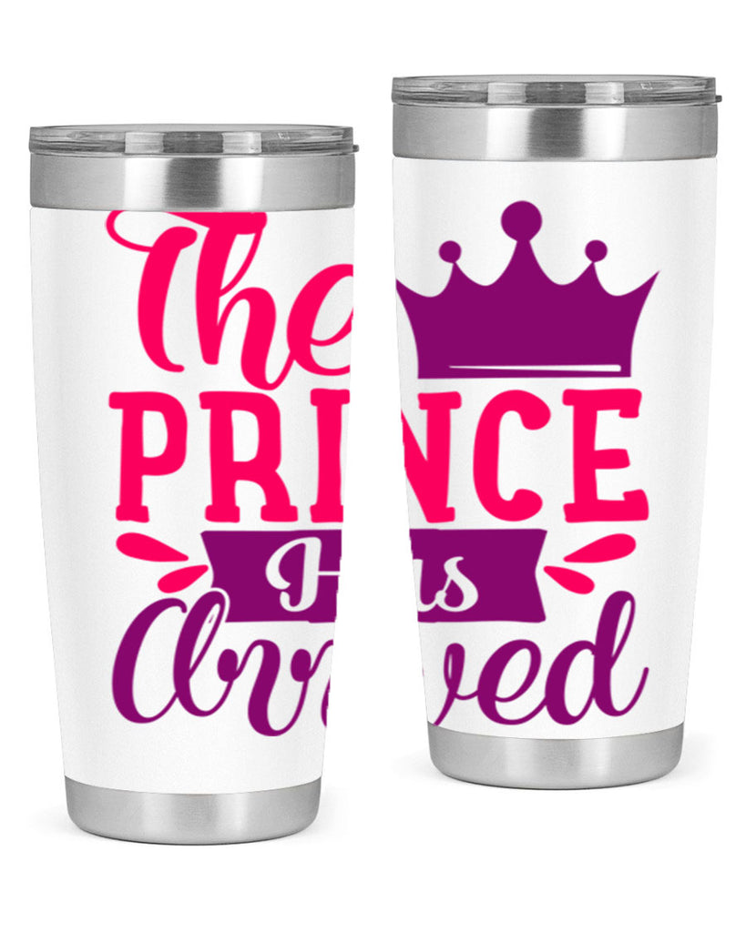 The Prince Has Arrived Style 197#- baby- tumbler