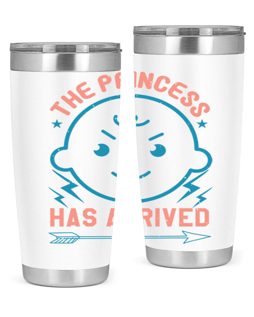The princess has arrived Style 10#- baby shower- tumbler