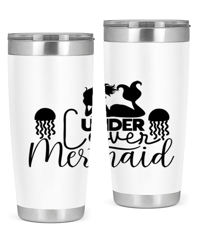 Under Cover Mermaid 642#- mermaid- Tumbler