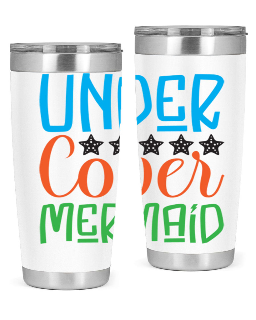 Under Cover Mermaid 648#- mermaid- Tumbler