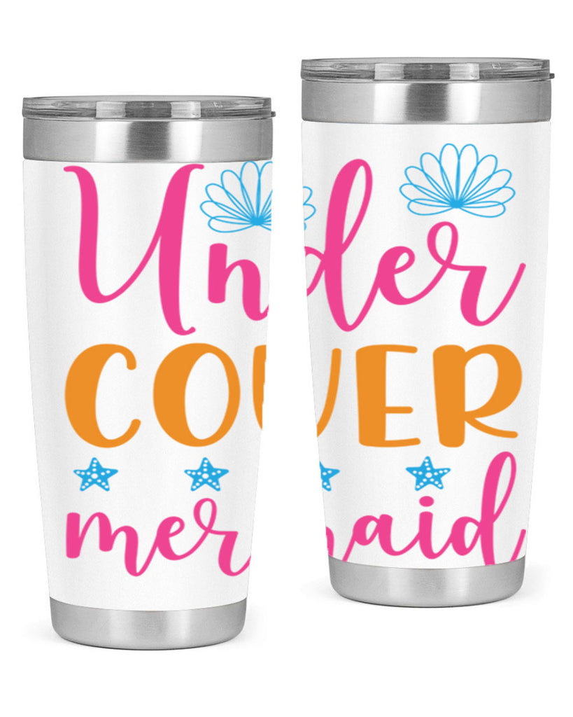 Under Cover Mermaid Design 653#- mermaid- Tumbler