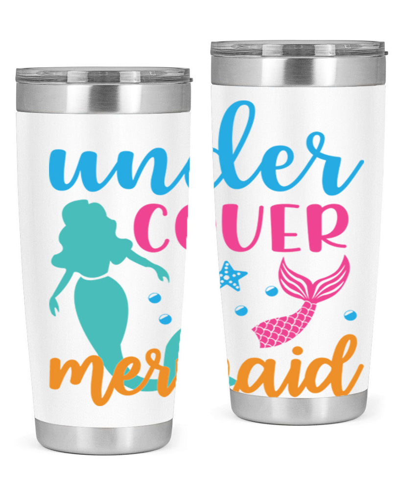 Under Cover Mermaid Design 654#- mermaid- Tumbler