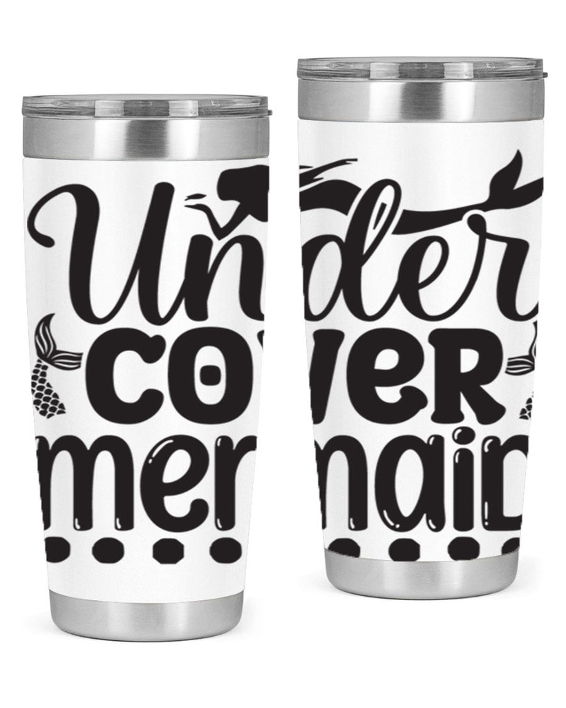 Under cover mermaid 649#- mermaid- Tumbler