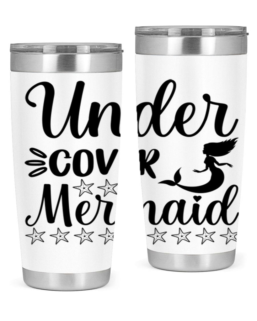 Under cover mermaid 650#- mermaid- Tumbler