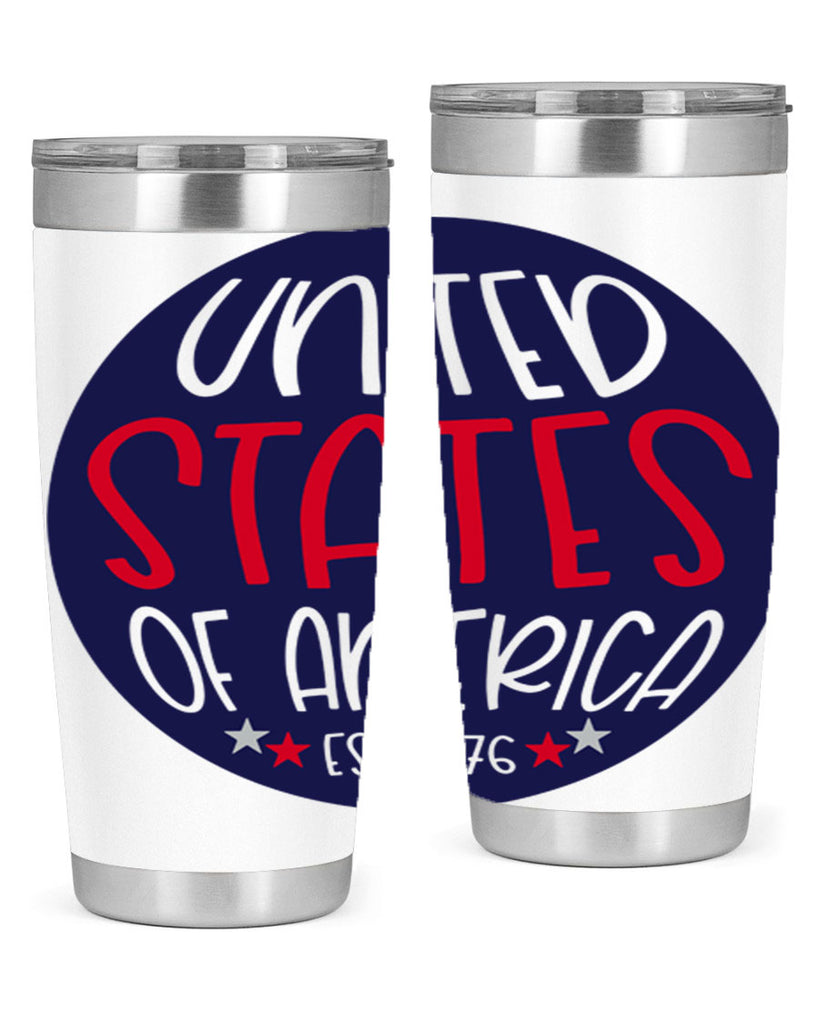 United States Of America Est Style 176#- Fourt Of July- Tumbler
