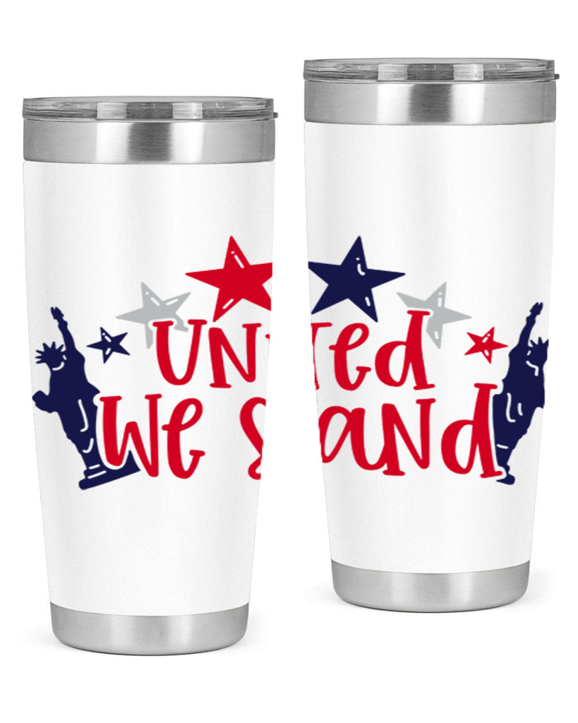 United We Stand Style 179#- Fourt Of July- Tumbler