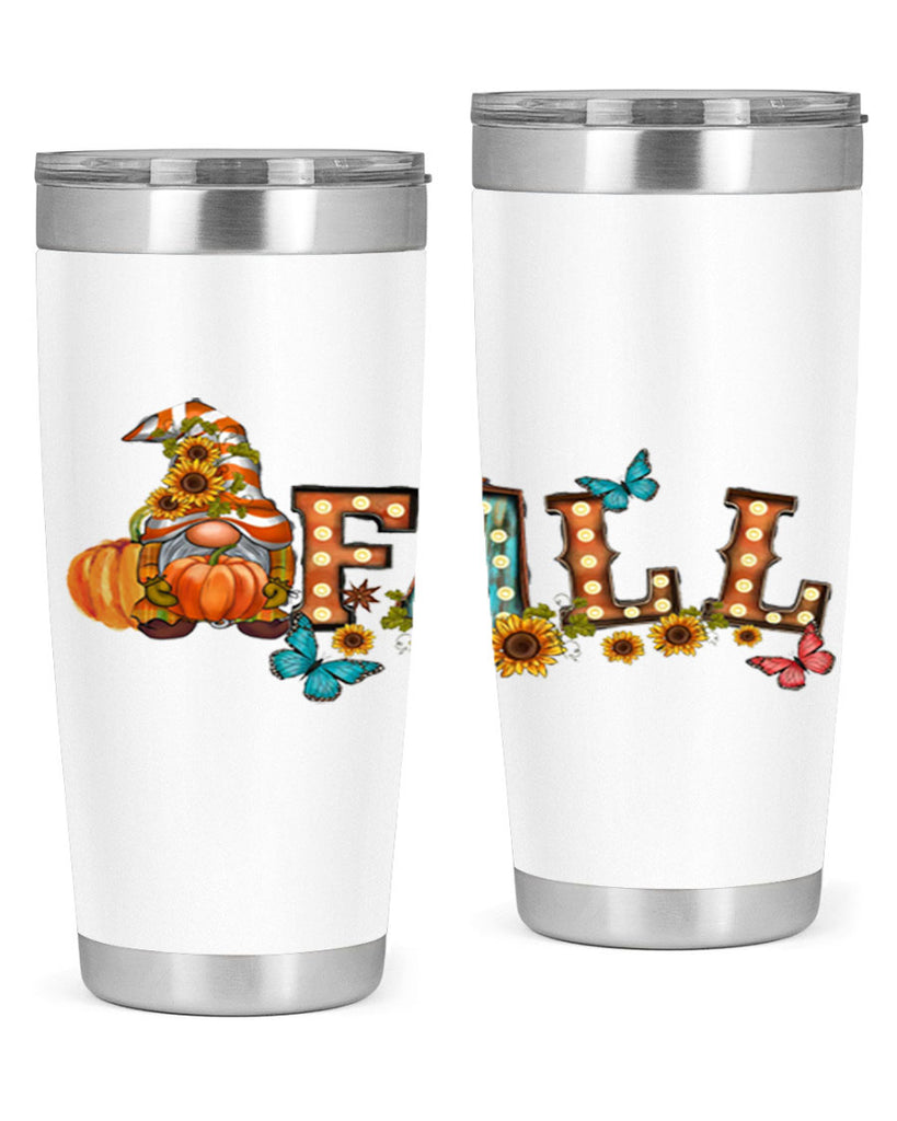 VintageFallGnome 626#- fall- Tumbler
